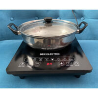 GIADUNGVN.VN_ Bếp từ đơn GEN ELECTRIC GE-A05 điều khiển cảm ứng mặt kính Ceramic chịu lực công suất 2200W BH 12 Tháng