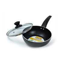 GIADUNGVN.VN_ Chảo Chống Dính Đáy Từ Inox Kích Thước 16 cm - Chảo Mini Chống Dính Goldsun GPA1004-20IH