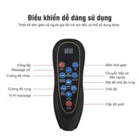 GIADUNGVN.VN_ Đệm massage toàn thân Rowanto - Thảm mat xa xoa bóp kết hợp túi hơi chống nhức mỏi, hỗ trợ giảm đau nhanh