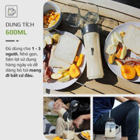 GIADUNGVN.VN_ Máy Xay Sinh Tố OLIVO MB300 – 2 Cốc Linh Hoạt – Xay Đá Bào, Sinh Tố, Smoothie – Dung Tích 600ML