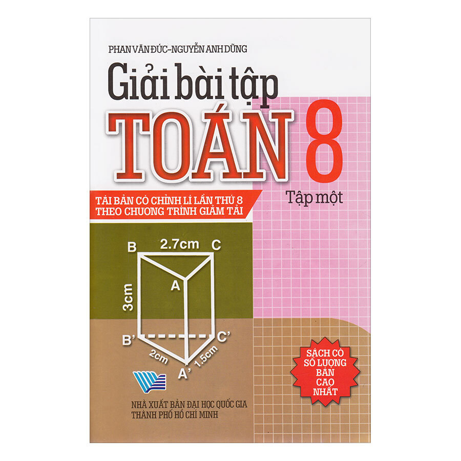 Giải Bài Tập Toán Lớp 8 (Tập 1)