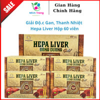 Giải độc gan, bổ gan Hepa Liver Hộp 60 viên