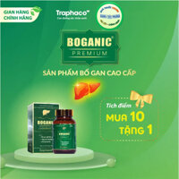 Giải độc gan Boganic Premium giúp bổ gan, tăng cường sức đề kháng, chống oxi hóa hộp 30 viên