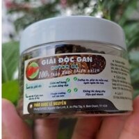 Giải độc gan Huỳnh Bá giảm Mỡ Bụng, Men Gan Cao, Gan Nhiễm Mỡ, Nám, Tàn Nhang, Mụn và Táo Bón Hũ - 100G