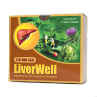 Giải Độc Gan Liverwell, hỗ trợ thanh nhiệt, mát gan, giải độc