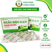 Giải Độc Gan Nam Dược – Giúp hạ men gan, mụn nhọt, mẩn ngứa, hỗ trợ các trường hợp chức năng gan suy giảm
