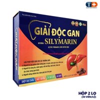 Giải độc gan Silymarin Hevonia - cà gai leo, xạ đen, diệp hạ châu ( hộp 2 lọ x 30 viên )