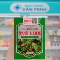 Giải Độc Gan Tuệ Linh Giải độc gan, hạ men gan, hỗ trợ viêm gan virus, xơ gan - Hộp 60 viên