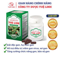 Giải Độc Gan Tuệ Linh - giải độc gan, hạ men gan, hỗ trợ viêm gan virus, xơ gan Hộp 60 viên