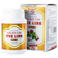 Giải độc gan Tuệ Linh Plus lọ 60 viên - Hỗ trợ giải độc gan, hỗ trợ tăng cường chức năng gan trong viêm gan virus, xơ ga
