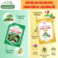 Giải Độc Gan Tuệ Linh Plus [Chính hãng] Giải độc gan, hạ men gan, hỗ trợ viêm gan virus, xơ gan - Hộp 60 viên