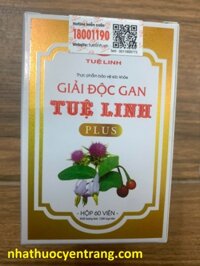 Giải Độc Gan Tuệ Linh Plus