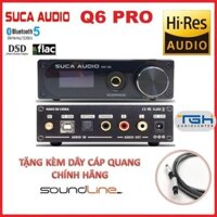 Giải mã âm thanh SUCA Audio DAC Q6 Pro mới 100% bảo hành 12 tháng, ( TẶNG DÂY QUANG SOUNDLINE )