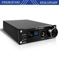 Giải Mã FX-Audio DAC D01 - Bản Nâng Cấp DAC X7- Giải Mã 32 Bit/768Khz/ DSD512