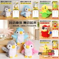 Giải nén búp bê chim cánh cụt nhỏ sáng tạo biết nói Đồ chơi giải nén đồ chơi giải nén thú vị HỌC NÓI CHUYỆN búp bê vẹt nhỏ đồ chơi giải nén Móc khóa Vẹt nhỏ quà sinh nhật