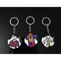 Giải Nén Móc Khóa Đầu Ngón Tay Xoay Messi Argentina Barcelona C Ronaldo Bóng Đá Móc Khóa Đồ Trang Trí