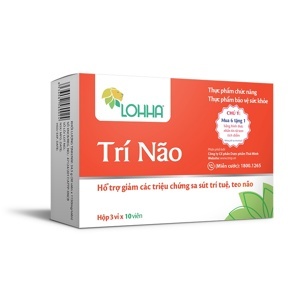 Giải pháp cho tình trạng sa sút trí tuệ Lohha Trí Não - 30 Viên