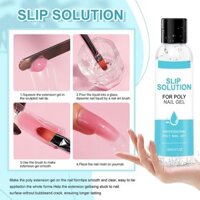 Giải pháp trượt cho móng tay Gel Gel chống dính Dung dịch móng tay 120ml Poly Nail Gel Slip Solution cho Poly Nail Gel Nail Slip Solution shdxvn