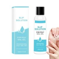 Giải pháp trượt móng tay Làm sạch móng tay Chất lỏng tẩy sơn móng tay Kem dưỡng da 120ml Dung dịch Gel lỏng cho móng tay Poly Gel móng tay Giải pháp trượt cupionvn