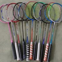 Giải phóng mặt bằng Điều trị Lỗi Carbon Tích hợp Vợt Cầu Lông Nam Nữ Trưởng Thành Sợi Carbon Tiết Kiệm Đội Trai