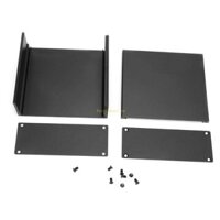 Giải phóng mặt bằng Vỏ điện tử DIY Bảng mạch Dự án Hộp nhôm Hộp làm mát Hộp hợp kim nhôm 110x40x100mm