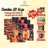 [Giảm 10% Hoặc Kèm Quà Tặng] Combo 10 Hộp Cà Phê Laura Coffee, cà phê Nhật Kim Anh Laura sunshine