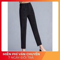 [GIẢM 10K CHO ĐƠN TỪ 99K] [GIẢM 10K CHO ĐƠN TỪ 99K] Quần Tây, Quần Baggy Nữ Tuyết Mưa Trơn Đẹp Phù Hợp Học Sinh - Sinh V