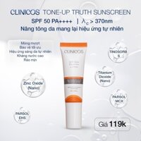 [GIẢM 15%] KEM CHỐNG NẮNG CHO DA DẦU MỤN NHẠY CẢM CLINICOS