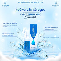 GIẢM 20%[ FREESHIP ]Sữa Rửa Mặt HYEON WHITENING CLEANSER 150ML [ HYEON LAB ]