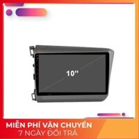 [Giảm 30%] FREE SHIP - MẶT DƯỠNG XE HONDA CIVIC  2013-2015 9INCH CANBUS CÓ JACK NGUỒN ZIN