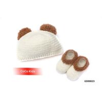 [Giảm 30k HĐ 300k] Boot cao cổ lông - giày handmade cho trẻ em
