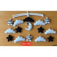 [GIẢM 30K HĐ TỪ 300k] Treo nôi mây trăng kích thích thị giác cho bé yêu