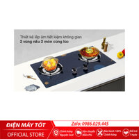 Giảm 40% Bếp gas đôi âm kính Kangaroo KG536B