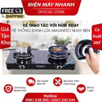 Giảm 40% Bếp gas đôi dương kính Kangaroo KG526M DMTM 100%