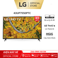 Giảm 5 triệu LG UP7550 43inch 4K Smart UHD TV  43UP7550PTC.ATV