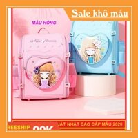 [Giảm 50%]  Cặp/ balo đựng sách vở chống gù cho bé gái hình công chúa chống gù lưng cao cấp