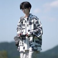 Giảm 50% Phiên Bản Hàn Quốc Áo Sơ Mi Nam Áo Khoác Mỏng Sọc Áo Sơ Mi Dài Tay Nam Nhật Bản Phong Cách Mới Rời Hợp Thời Trang Mùa Xuân Áo Sơ Mi Mùa Hè Phù Hợp Với Kích Thước Lớn Stre