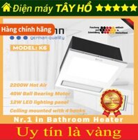 [GIẢM 50%] [CHÍNH HÃNG] Quạt Âm Trần Đa Năng Hans H10R / Kottmann K6  (5trong1)