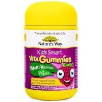 [GIẢM 50K] NATURES WAY KIDS SMART VITA GUMMIES MULTI - VITAMIN + VEGIES (H/60V)-Australia