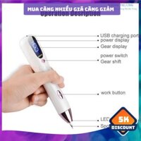 [GIẢM 5K] [MÃ GIẢM KIMFAM5] Bút xóa nốt ruồi / tàn nhang / hình xăm đa năng LCD NEVUS PEN(SẠC ĐIỆN)