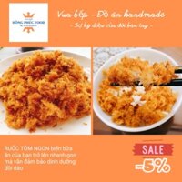 [GIẢM 70K 2kg]🔥Ruốc tôm thịt Vân Đồn Quảng Ninh Handmade thượng hạng Hồng Phúc