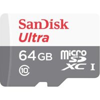 [Giảm 8% cho đơn từ 49K] Thẻ nhớ Micro SD SANDISK Ultra II 64GB Class 10 - 100MB/s (không Adapter) - Hãng Phân Phối Chính Thức