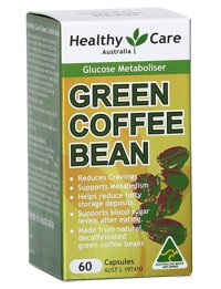 Giảm cân bằng cà phê Green Coffee Bean Healthy Care