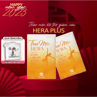 Giảm cân Hera Plus Trà giảm cân nhanh cấp tốc an toàn thảo mộc không phải thuốc giảm cân hộp 30 viên