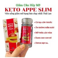 Giảm cân Keto Apple Slim Trà giảm cân nhanh cấp tốc an toàn thảo mộc không phải thuốc giảm cân