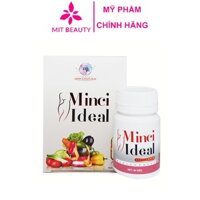 Giảm cân Minci Ideal 40 viên Mit Beauty viên uống giảm cân cấp tốc giảm mỡ bụng eo thon gọn cấp tốc