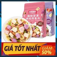 [GIẢM CÂN] Ngũ cốc sữa chua mix hạt, hoa quả MEIZHOUSHIKE YOGURT, NGŨ CỐC ĂN KIÊNG, gói 400 gram ( Đài Loan )
