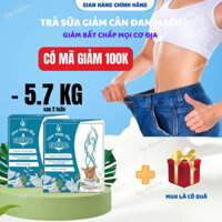 Giảm Cân siêu tốc 💯 Trà Sữa Giảm Cân Đan Mạch❤️Mẹ cho con bú dùng được