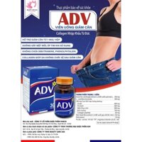 Giảm cân sinh học ADV Slimming Capsules - Hỗ trợ giảm béo tan mỡ bụng