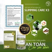 giảm cân slimming care x3